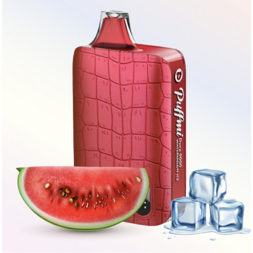 Электронная сигарета PuffMi Dura V2 STRONG 9000 - Арбузная жвачка